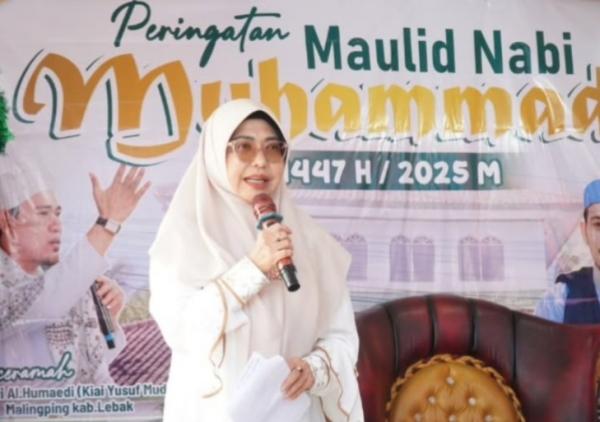 Momentum Maulid Nabi, Bupati Dewi Setiani Ajak Warga Tingkatkan Kepedulian dan Persatuan