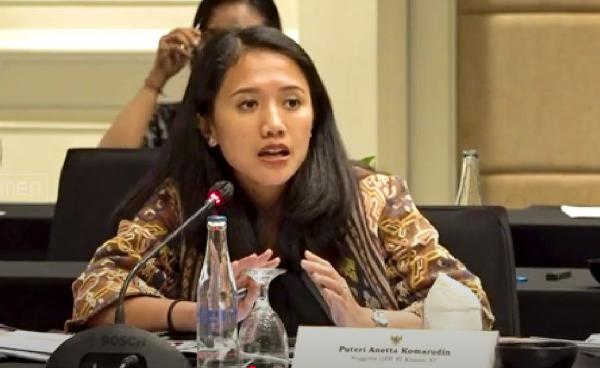 Diisukan Jadi Menpora Pengganti Dito, Begini Respons Puteri Komarudin