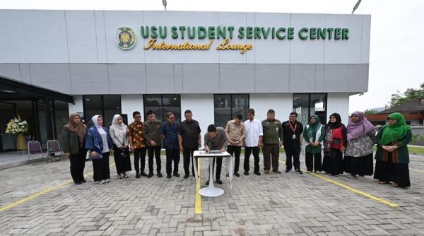 USU Buka International Lounge, Mahasiswa Bisa Urus Paspor Hingga Visa di Kampus