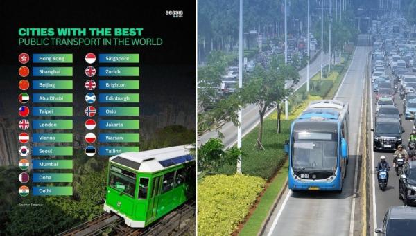 Jakarta Peringkat 17 Transportasi Umum Terbaik Dunia, Ungguli Polandia dan Estonia