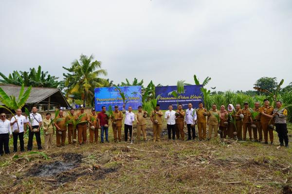 Wujud Nyata Dukungan Terhadap Ketahanan Pangan Nasional, Imigrasi Medan Tanam 500 Bibit Kelapa
