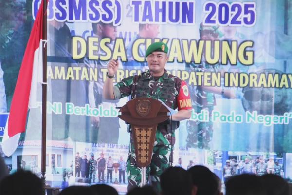 Penutupan BSMSS 2025 di Indramayu, TNI Perkuat Kemanunggalan dengan Rakyat