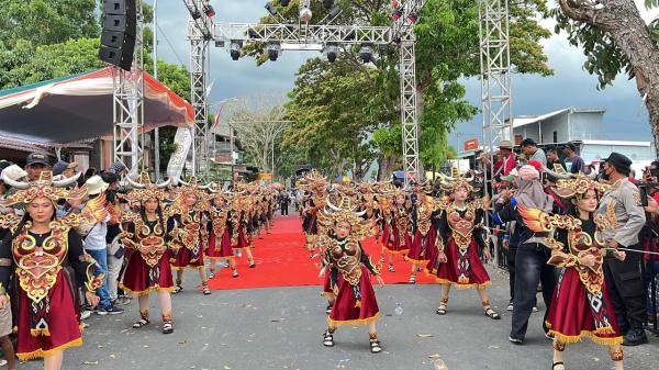 Pawai Budaya Desa Klotok, Perpaduan Kreativitas dan Kearifan Lokal Tanpa Sound yang Melanggar Aturan