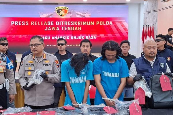 Polda Jateng Tetapkan 3 Tersangka Baru, Total 10 Orang Jadi Tersangka Aksi Unjuk Rasa Anarkis