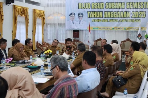 Bupati Evaluasi Kinerja RSUD Subang, Ini Hasilnya