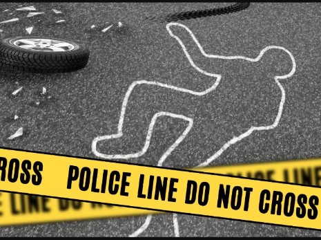 Pemotor Honda Beat Tewas Usai Tabrak Kompresor Tambal Ban di Serang