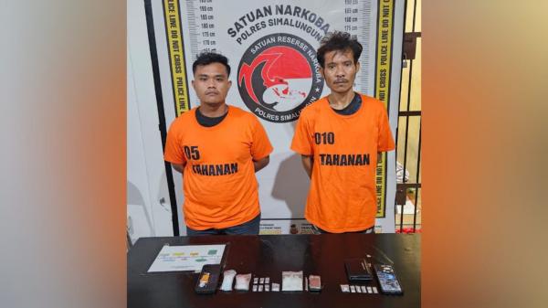 Gerebek Sindikat Narkoba Simalungun, Polisi Ringkus 2 Pelaku dan Sita 35,25 Gram Sabu