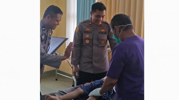Polsek Bukit Intan Khitan 2 Anak Nelayan di Pangkalpinang