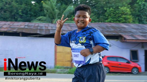 Berita Foto : KSOP Sorong Fun Run 5K 2025 Meriahkan Harhubnas dengan Semangat Kebersamaan
