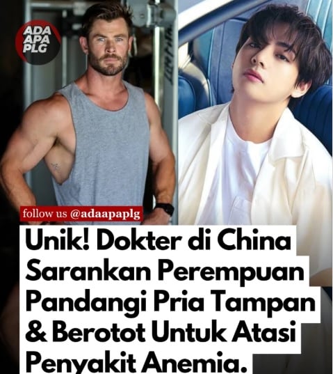 Viral! Dokter Ini Sarankan Wanita Anemia dan Kurang Energi Pandangi Pria Tampan Berotot untuk Terapi
