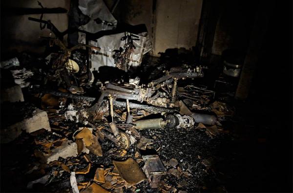 Lupa Matikan Kompor, dapur Terbakar Hanguskan 3 Motor