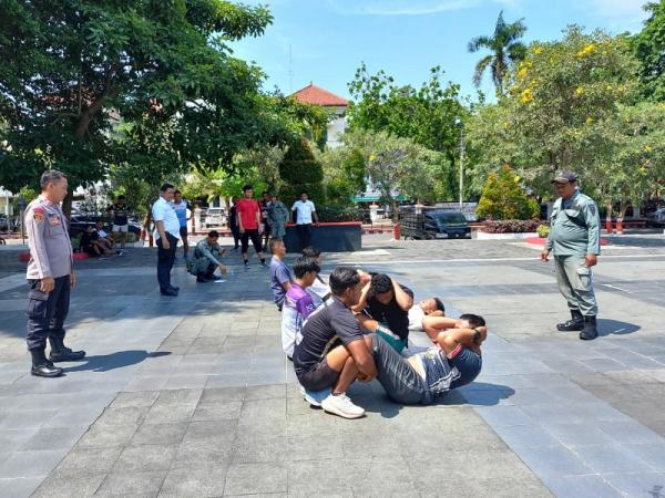 Siapkan Fisik dan Mental Sebelum Bertugas, 16 Pembantu Mandor di KPH Purwodadi Ikuti Kesamaptaan