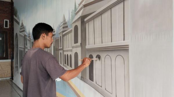 Casiman, Pelukis Kelir Indramayu yang 30 Tahun Jaga Seni Sandiwara Tetap Hidup