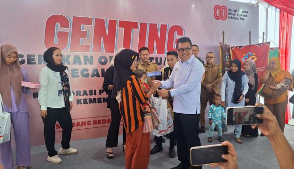 'Genting' Dicanangkan, PTPN IV PalmCo dan Pemkab Sergai Siap Atasi Stunting