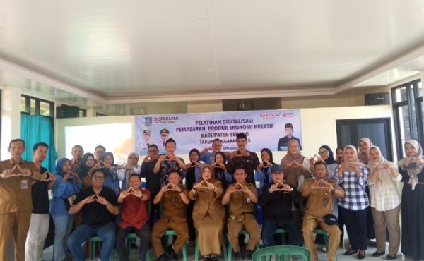 Pelaku Ekonomi Kreatif Kabupaten Serang Didorong Kuasai Pasar Digital