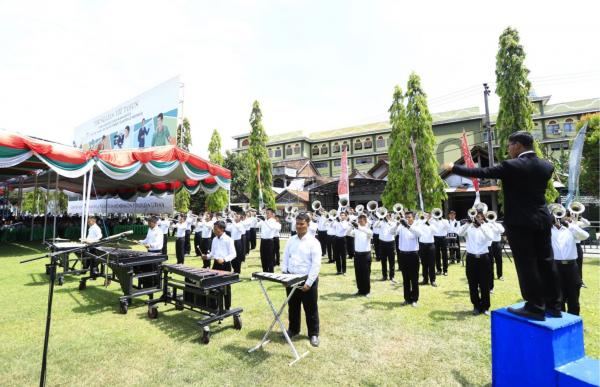 Pondok Gontor Gelar Kompetisi Marching Band Nasional Pesantren