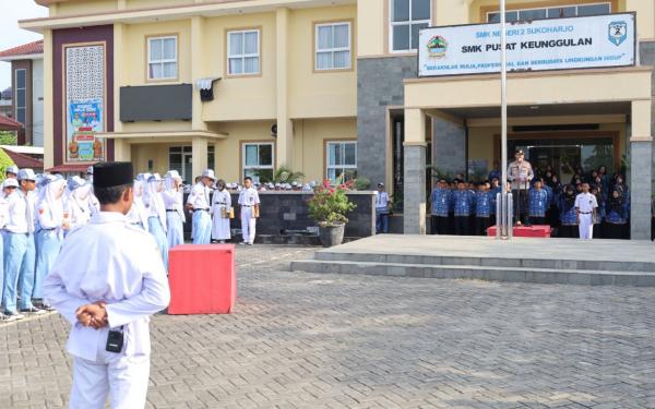 Police Goes To School, Kapolres Sukoharjo Ingatkan Siswa Bijak Bermedia Sosial