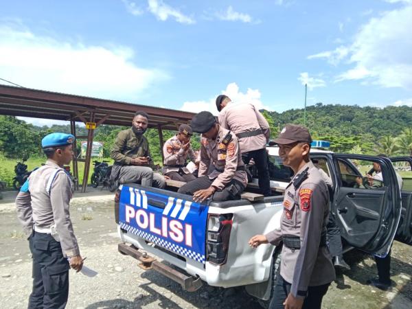 Apel Siaga dan Patroli Gabungan, Polres Mamberamo Raya Pastikan Situasi Kondusif
