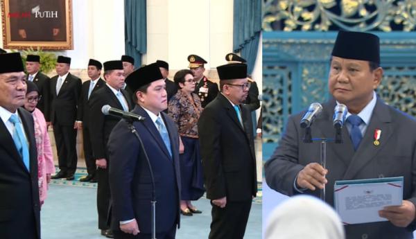 BREAKING NEWS: Presiden Prabowo Reshuffel Kabinet Jilid II: Daftar Lengkap Menteri Dilantik-Dicopot