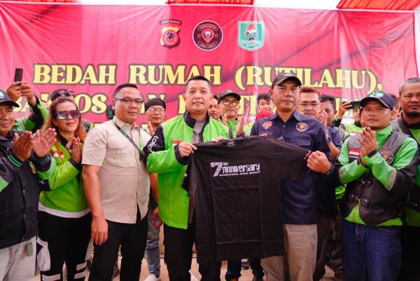 Semangat Positif, Ojol Samawana Jabar Gandeng Kapolresta Bandung Perkuat Keamanan