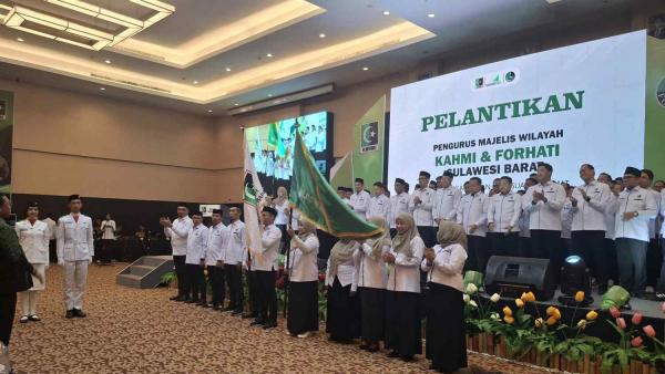KAHMI Sulbar Resmi Dilantik, Syamsul Sebut Siap Berjalan Bareng Pemprov