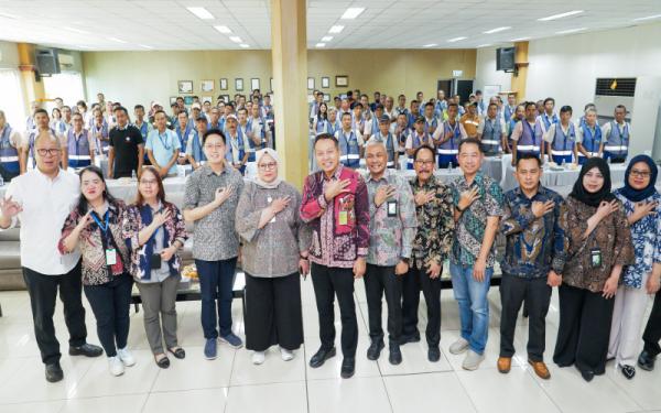 Tingkatkan Keselamatan Kerja, BPJS Ketenagakerjaan Selenggarakan Pasar Budaya K3 di PT Kahatex
