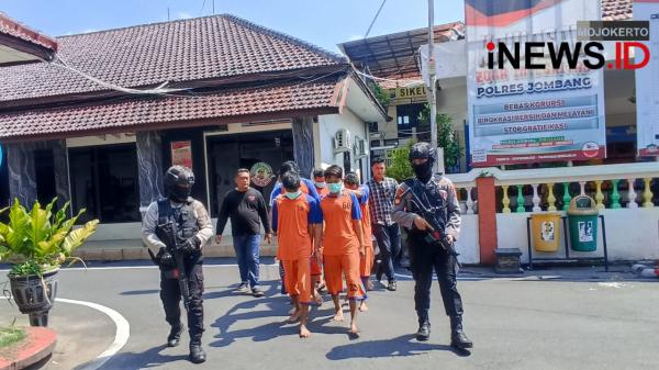 8 Kecamatan di Jombang Jadi Sasaran Peredaran Narkotika Sabu Hingga Ganja, 13 Orang Diringkus
