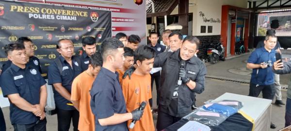 Tiga Anggota Geng Motor Pelaku Penganiayaan ke Mahasiswa di KBB Diringkus