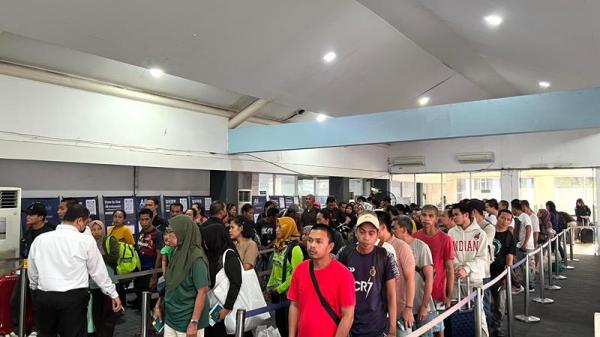 Malaysia Deportasi 131 PMI Bermasalah Via Dumai