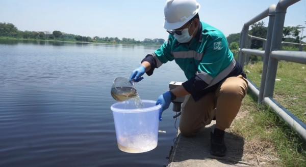 DLH Bojonegoro Ambil Sampel Air Bengawan Solo, Diduga Tercemar Limbah