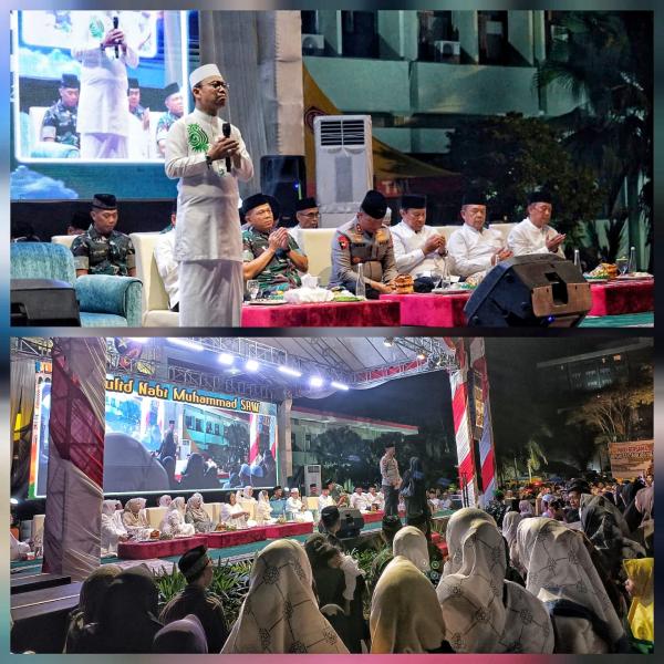 Kodam XXII Tambun Bungai Gelar Maulid Nabi Muhammad SAW 1447 H Sekaligus Peringati HUT TNI ke-80