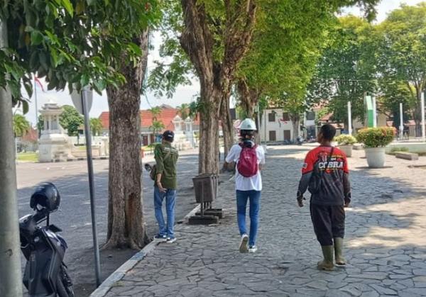 Car Free Day Tetap Jalan Meski Revitalisasi Alun-alun Lumajang Dimulai