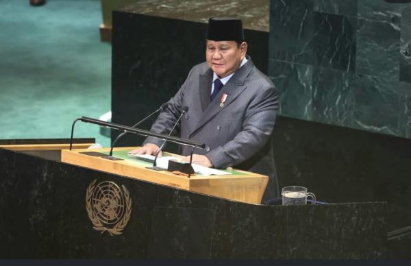 Prabowo di Forum PBB: Indonesia Siap Akui Israel Jika Palestina Diakui Lebih Dulu