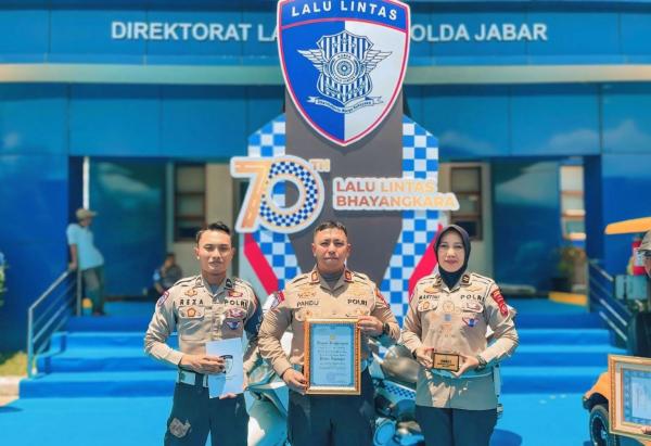 Angkat Isu Disiplin Berkendara, Film Pendek Polantas Kuningan Diganjar Penghargaan