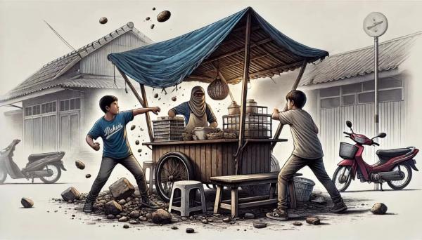 Polres Gowa Tangkap Lima Terduga Pelaku Penyerangan Warung, Simak Kronologinya