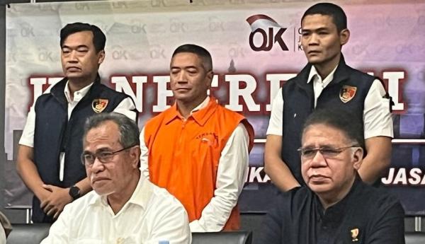 Adrian Bos Pinjol Rp2,7 Triliun Dibekuk di Qatar, Kini Dijebloskan ke Rutan Bareskrim