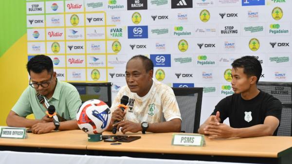 Kehilangan 5 Poin Jadi Cambuk, Kas Hartadi Pede PSMS Petik Kemenangan Perdana di Kandang