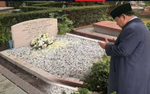 Prabowo Subianto Ziarah ke Makam Kakek-Nenek di Belanda, Sisipkan Doa di Tengah Tugas Kenegaraan