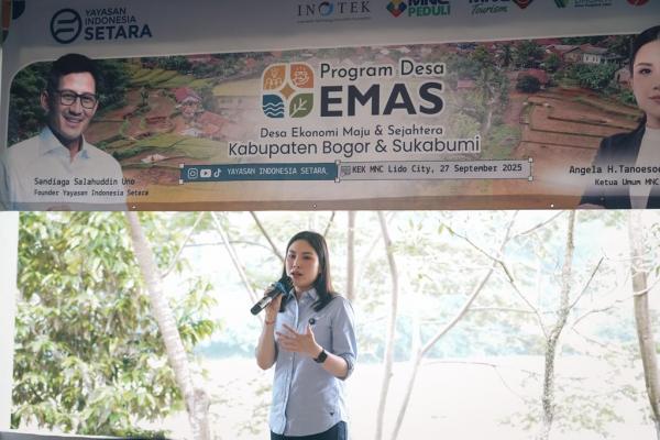 Angela Tanoesoedibjo: Desa EMAS Bisa Jadi Solusi Efektif Pelaku UMKM