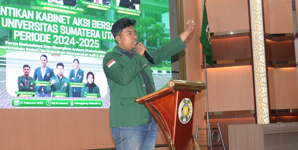 BEM USU Sentil Istana: Jurnalis Tak Boleh Dibungkam Kekuasaan