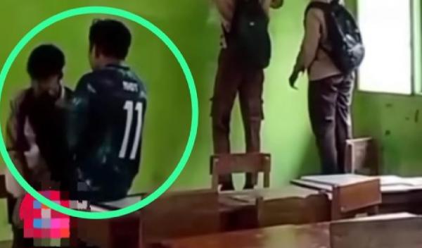 Viral! Guru MTs di Tanggamus Tendang Wajah Siswa, Polisi Langsung Bertindak