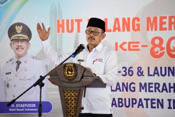 Wabup Syaefudin: PMI Garda Terdepan Dalam Kemanusiaan