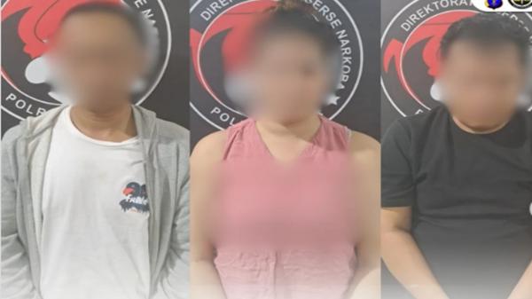 Kompak Jadi Bandar Narkoba, Pasutri di Kukar Ditangkap Polisi