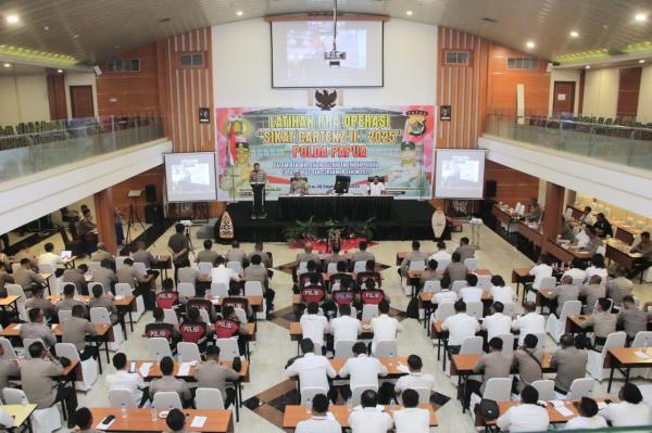 Polda Papua Siapkan 317 Personel Tekan Angka Kriminalitas 3C