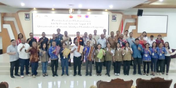 Bukan Sekadar Kuliah, 150 Mahasiswa Teknik UNWIRA Akan Peroleh Pengalaman Nyata Pengabdian Bencana