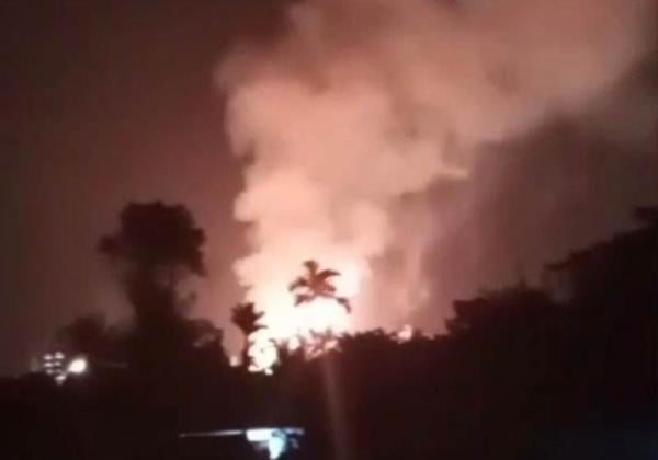 Kebakaran di Kilang Pertamina di Dumai Padam