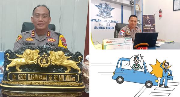 68 Kasus Lakalantas di Sumba Timur, 22 Nyawa Melayang dalam Sembilan Bulan