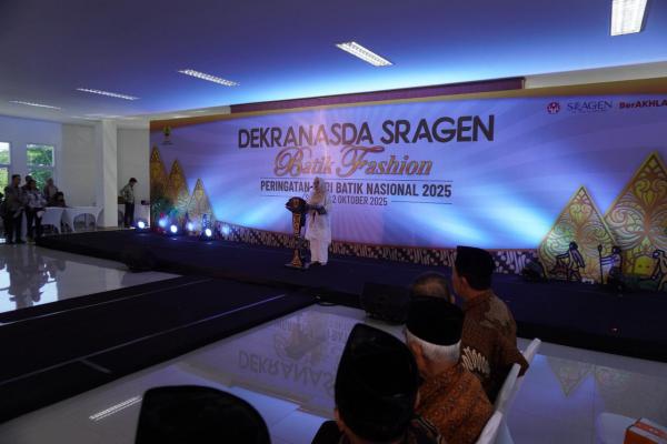 Batik Sragen Jadi Sorotan, Pemerintah dan Dekranasda Bangun Kolaborasi Inovatif