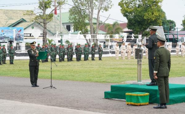 Danrem Lilawangsa Pimpin Upacara Hari Kesaktian Pancasila 2025