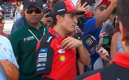 Sirkuit Mandalika Kembali Jadi Kutukan Bagi Marc Marquez, Tapi Ia Tak Kehilangan Senyumnya